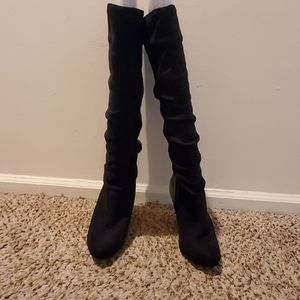 Charlotte Russe Black Boots